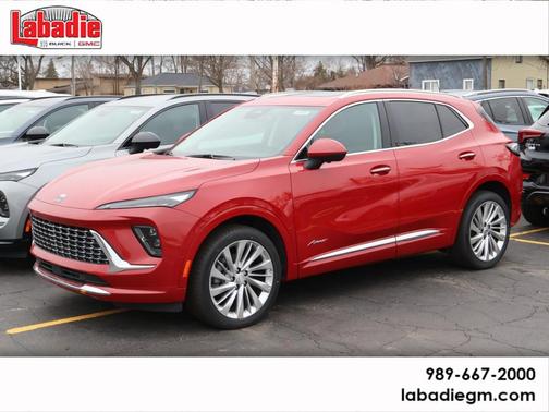 Brilliant Red 2026 Buick Envision Avenir