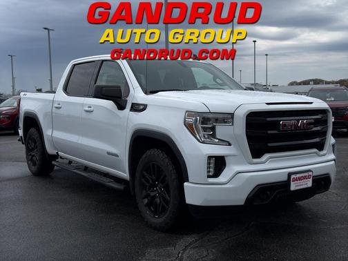 Summit White 2020 GMC Sierra 1500 Elevation