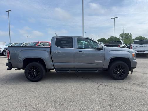 Satin Steel Metallic 2022 GMC Canyon Elevation