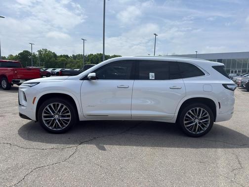 White Frost Tri-Coat 2025 Buick Enclave Avenir