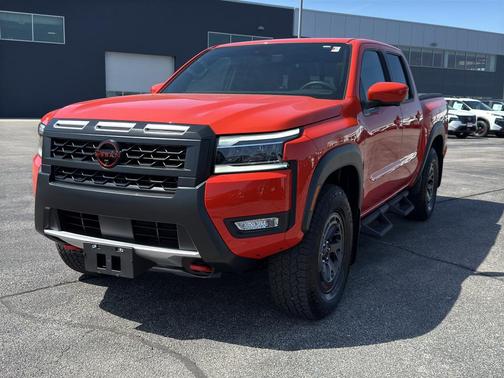 Orange 2025 Nissan Frontier PRO-4X