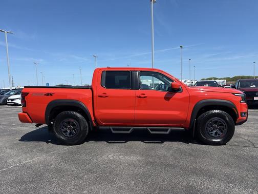 Orange 2025 Nissan Frontier PRO-4X