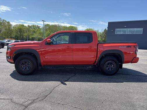 Orange 2025 Nissan Frontier PRO-4X