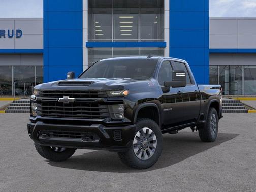 Black 2026 Chevrolet Silverado 2500 Custom