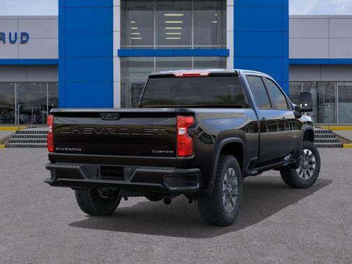 Black 2026 Chevrolet Silverado 2500 Custom