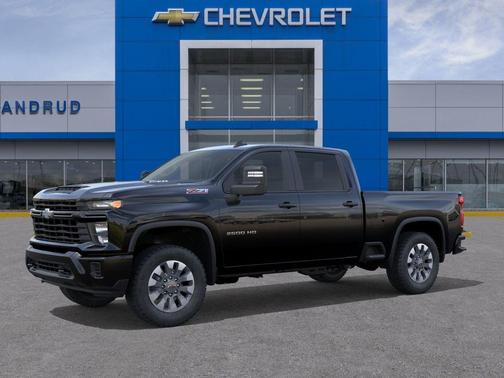 Black 2026 Chevrolet Silverado 2500 Custom