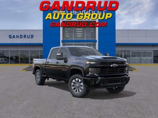 Black 2026 Chevrolet Silverado 2500 Custom
