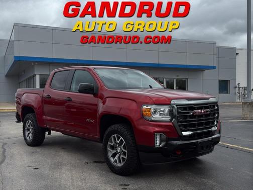 Cayenne Red Tintcoat 2021 GMC Canyon AT4