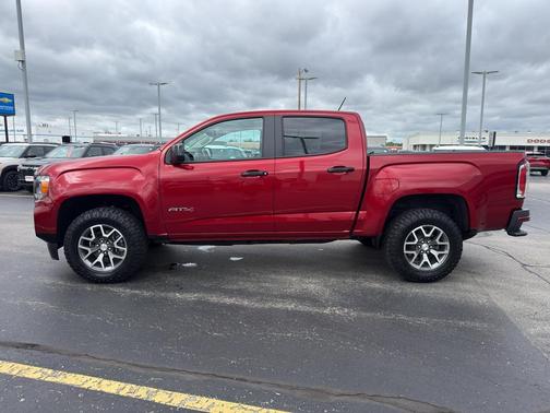 Cayenne Red Tintcoat 2021 GMC Canyon AT4