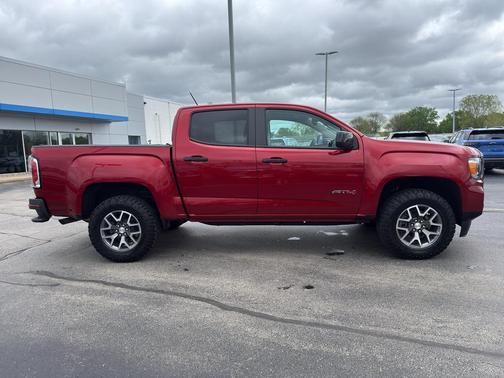 Cayenne Red Tintcoat 2021 GMC Canyon AT4