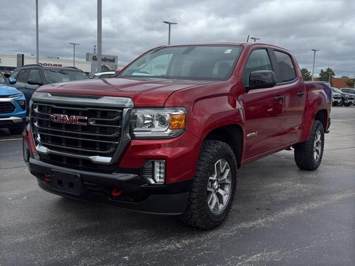 Cayenne Red Tintcoat 2021 GMC Canyon AT4