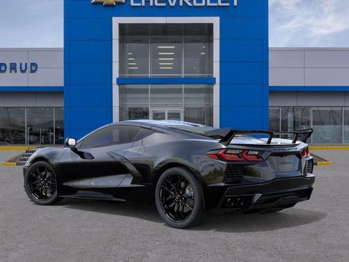 Black 2026 Chevrolet Corvette Stingray w/1LT