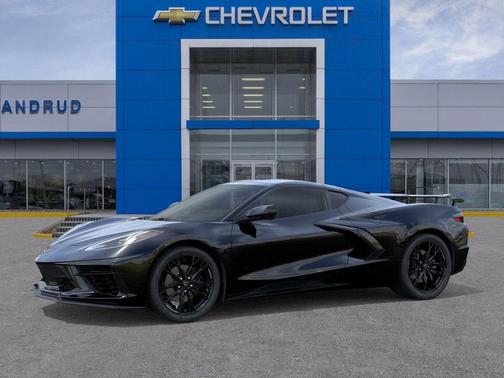 Black 2026 Chevrolet Corvette Stingray w/1LT