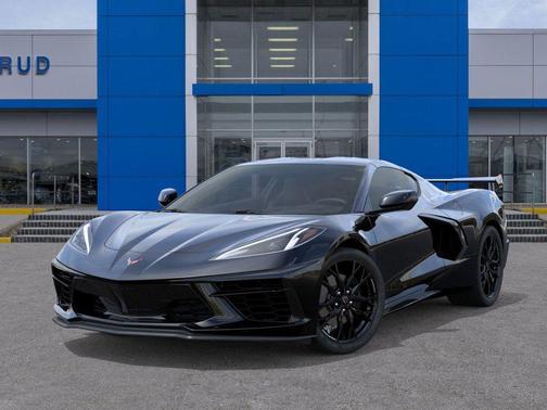 Black 2026 Chevrolet Corvette Stingray w/1LT