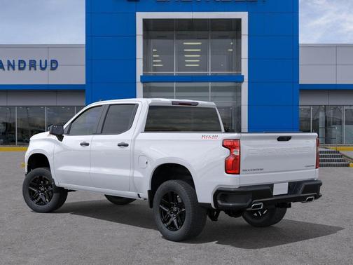 Summit White 2026 Chevrolet Silverado 1500 Custom Trail Boss