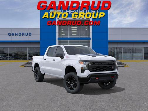 Summit White 2026 Chevrolet Silverado 1500 Custom Trail Boss
