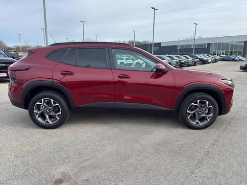 Crimson Metallic 2024 Chevrolet Trax LT