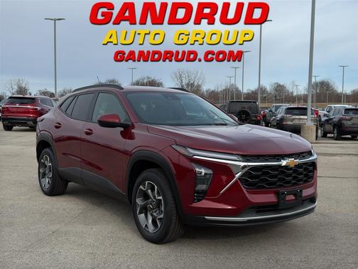 Crimson Metallic 2024 Chevrolet Trax LT