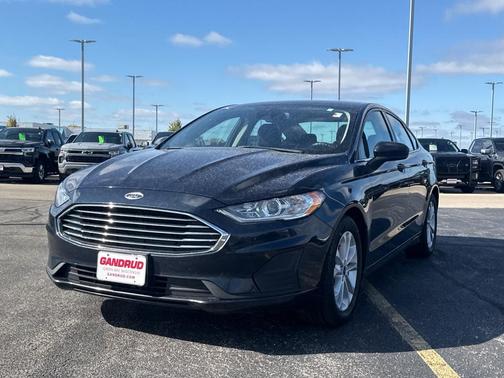 Gray 2020 Ford Fusion SE