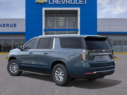 Lakeshore Blue Metallic 2026 Chevrolet Suburban LT