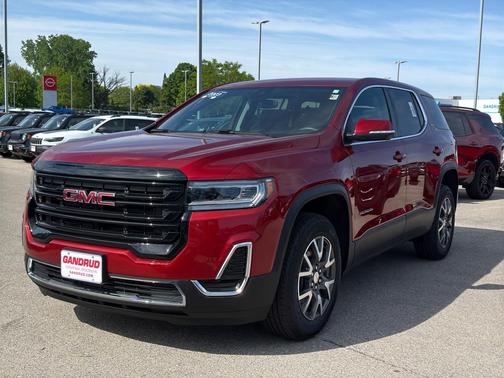 Volcanic Red 2023 GMC Acadia SLE