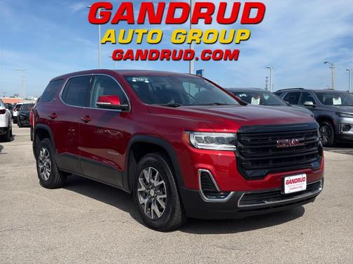 Volcanic Red 2023 GMC Acadia SLE