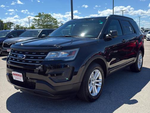 Shadow Black 2017 Ford Explorer Base