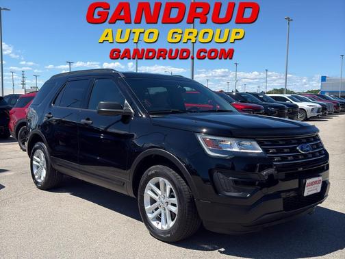 Shadow Black 2017 Ford Explorer Base