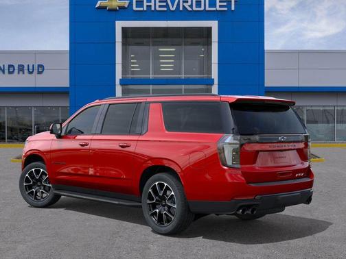 Radiant Red 2026 Chevrolet Suburban RST