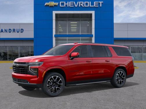 Radiant Red 2026 Chevrolet Suburban RST
