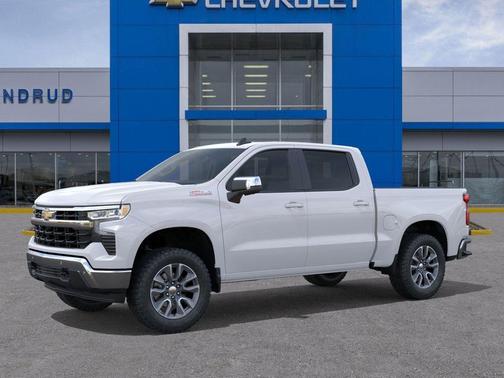Summit White 2026 Chevrolet Silverado 1500 LT