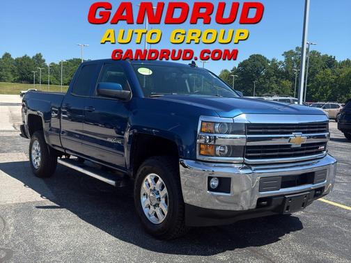 Deep Ocean Blue Metallic 2015 Chevrolet Silverado 2500 LT