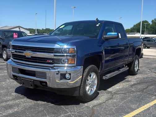 Deep Ocean Blue Metallic 2015 Chevrolet Silverado 2500 LT