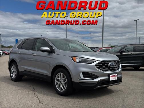 Iconic Silver 2022 Ford Edge SEL