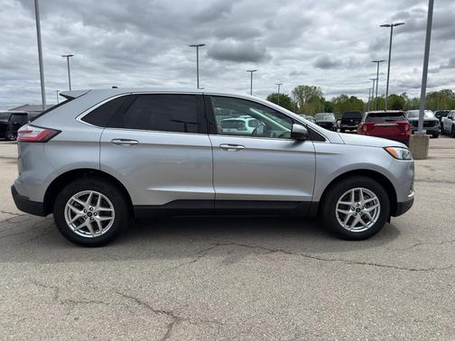 Iconic Silver 2022 Ford Edge SEL
