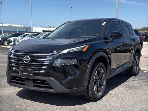 Black 2025 Nissan Rogue SV