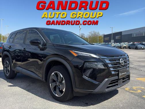 Black 2025 Nissan Rogue SV