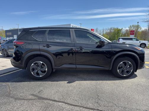 Black 2025 Nissan Rogue SV