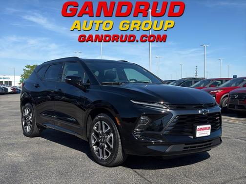 Black 2025 Chevrolet Blazer RS