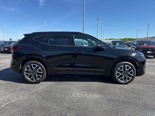 Black 2025 Chevrolet Blazer RS