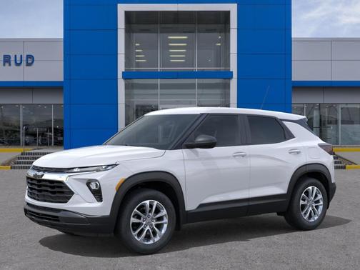 Summit White 2026 Chevrolet Trailblazer LS