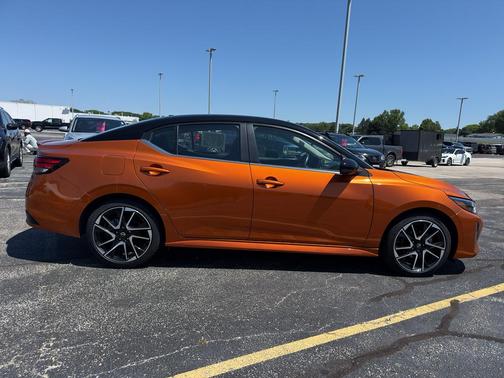 Orange 2024 Nissan Sentra SR