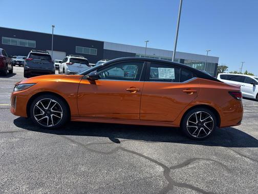 Orange 2024 Nissan Sentra SR
