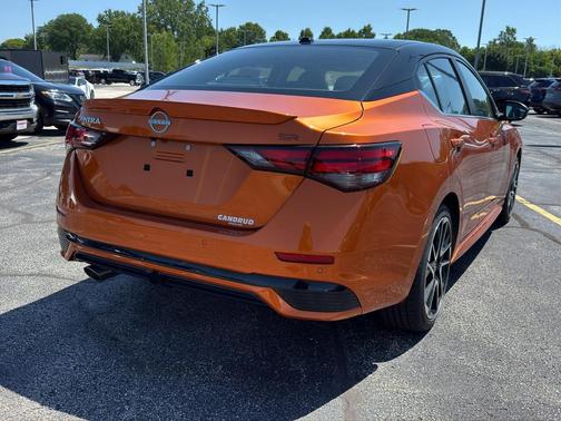 Orange 2024 Nissan Sentra SR