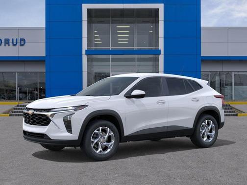 Summit White 2026 Chevrolet Trax LS