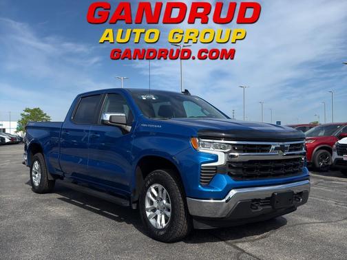 Glacier Blue Metallic 2022 Chevrolet Silverado 1500 LT