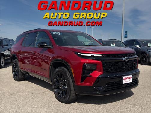 Radiant Red 2024 Chevrolet Traverse RS