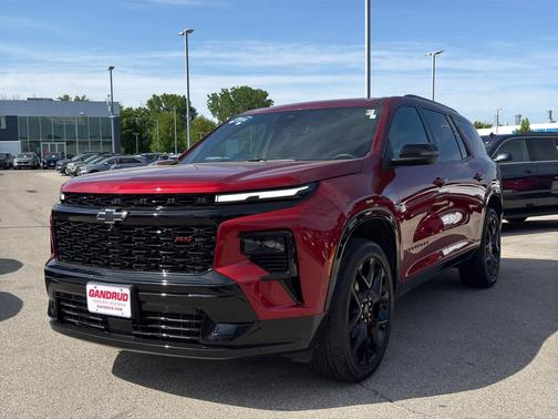Radiant Red 2024 Chevrolet Traverse RS