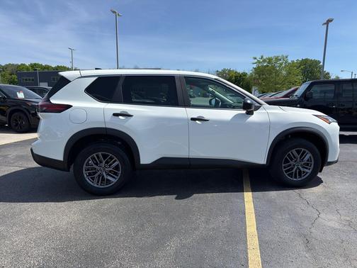 Glacier White 2024 Nissan Rogue S