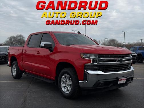 Red 2021 Chevrolet Silverado 1500 LT